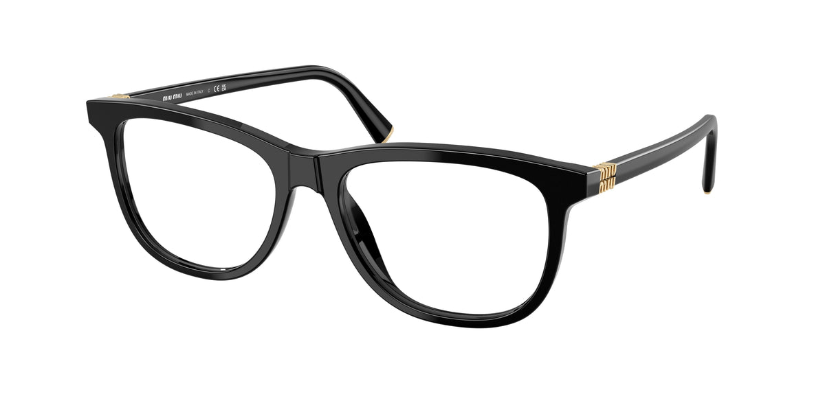 Miu Miu MU 01WV Black Eyeglasses