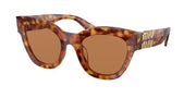 Miu Miu MU 01YS Light Havana Sunglasses