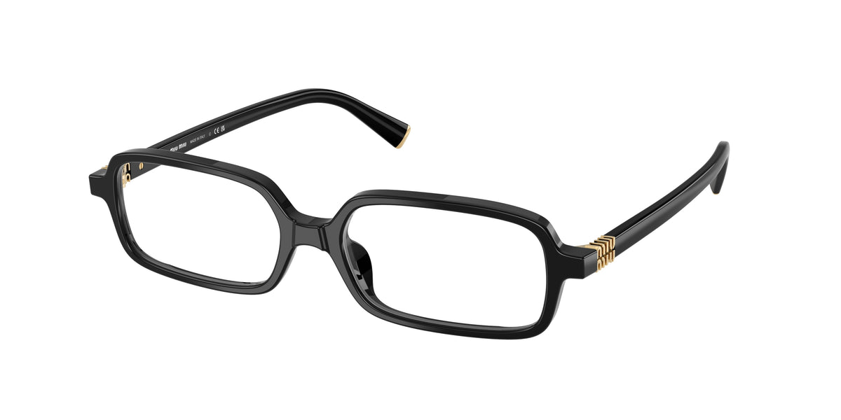 Miu Miu MU 01YV Black Eyeglasses