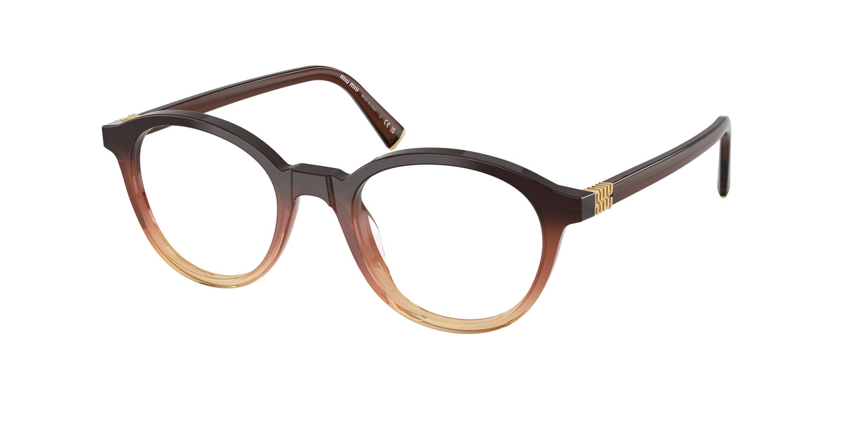 Miu Miu MU 02WV Brown Gradient Eyeglasses