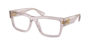 Miu Miu MU 02XV Trasparent Mauve Eyeglasses