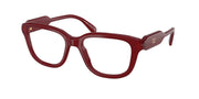 Miu Miu MU 02ZV Opal Red Eyeglasses