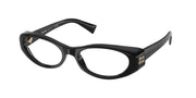 Miu Miu MU 03ZVF Black Eyeglasses
