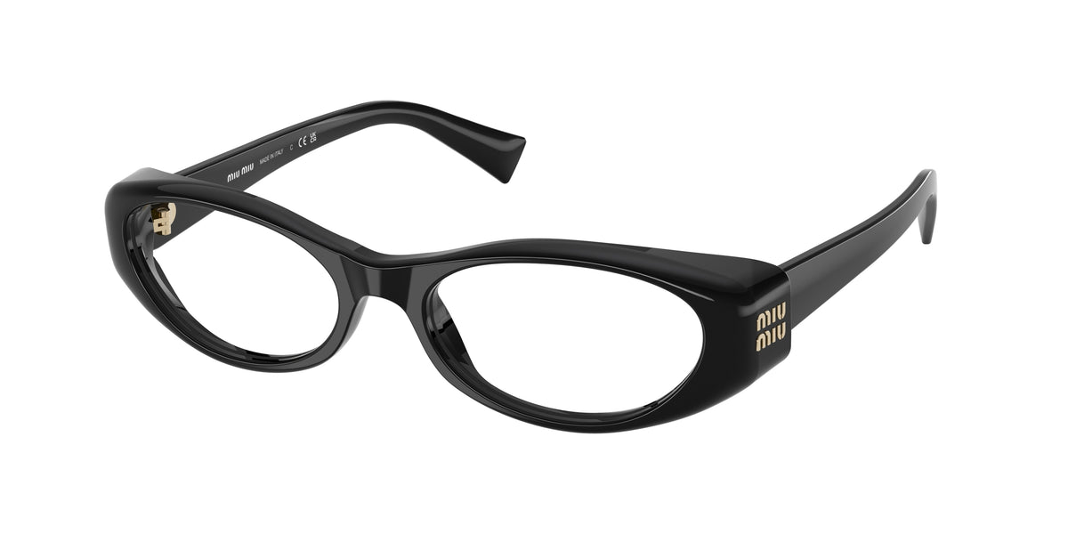 Miu Miu MU 03ZV Black Eyeglasses
