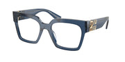 Miu Miu MU 04UV Blue Transparent Eyeglasses