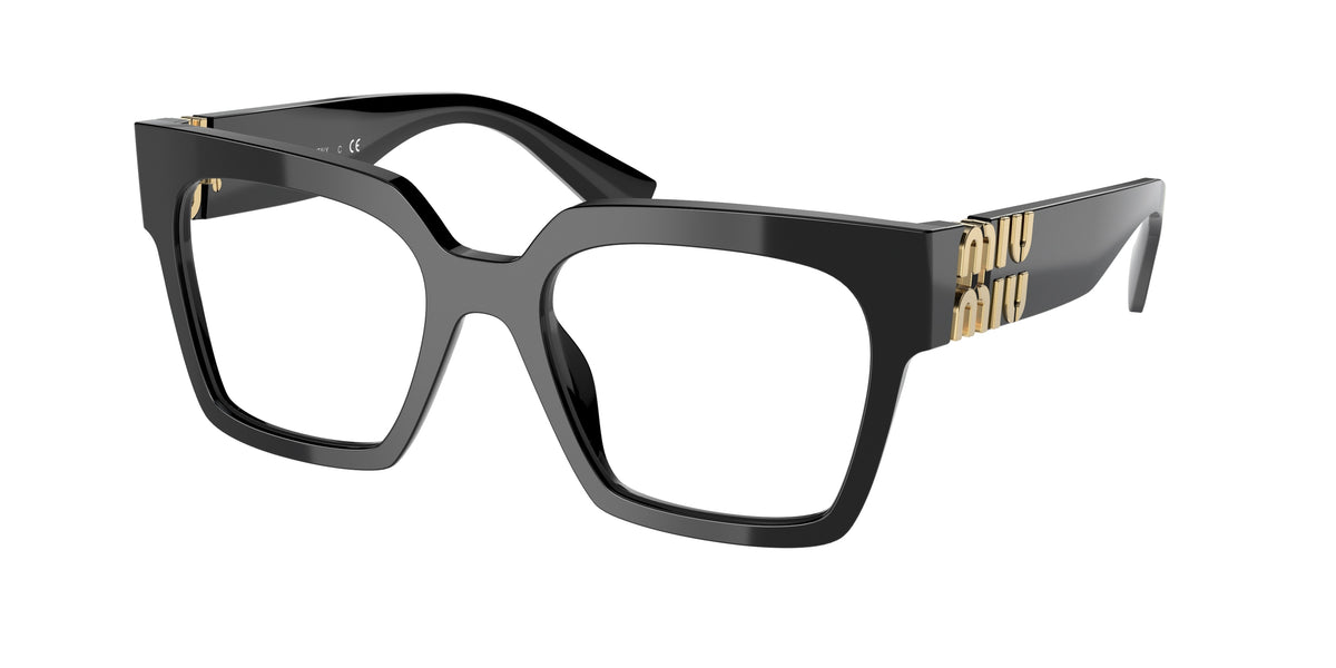 Miu Miu MU 04UV Black Eyeglasses