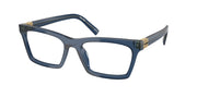 Miu Miu MU 04WV Blue Transparent Eyeglasses