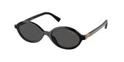 Miu Miu MU 04ZS Black Sunglasses