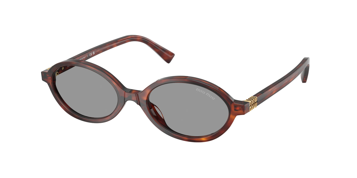 Miu Miu MU 04ZS Havana Mahogany Sunglasses