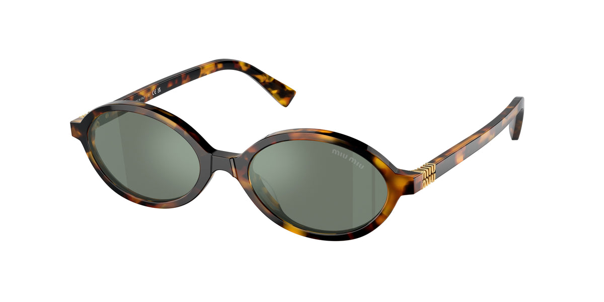 Miu Miu MU 04ZS Honey Havana Sunglasses
