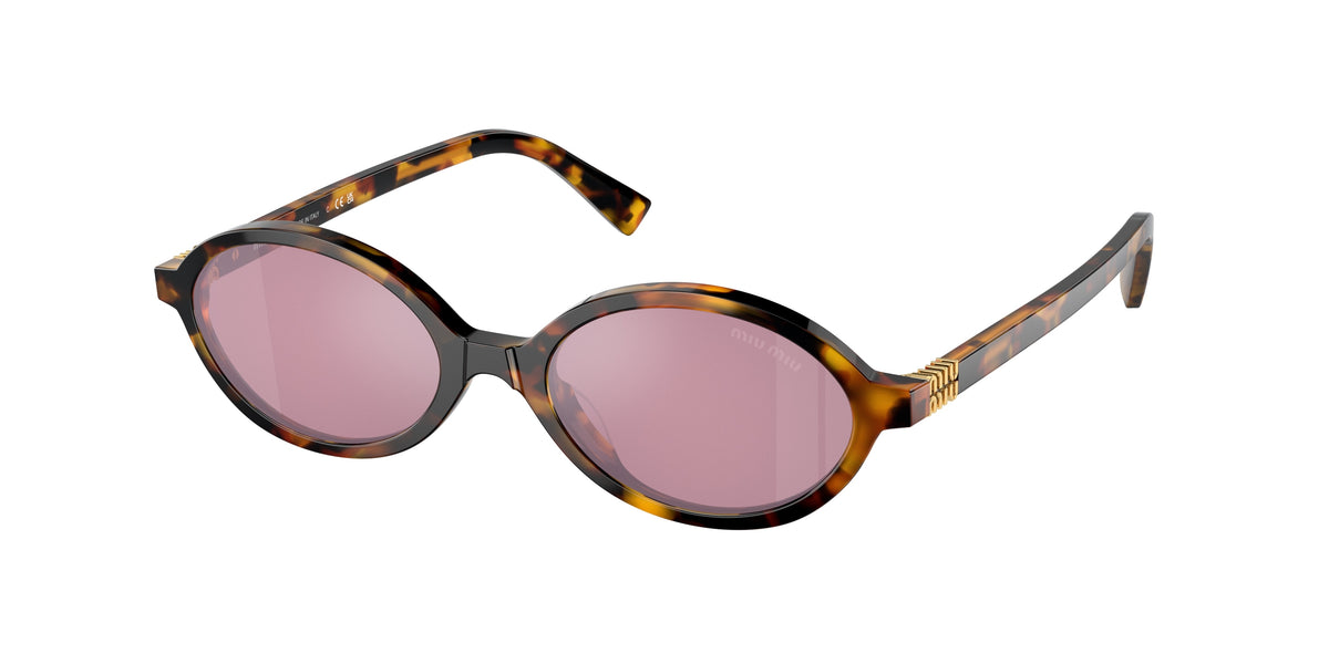 Miu Miu MU 04ZS Honey Havana Sunglasses
