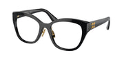 Miu Miu MU 05XVF Black Eyeglasses