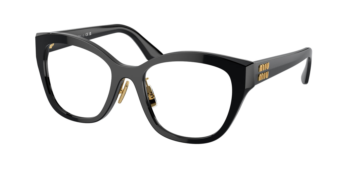 Miu Miu MU 05XVF Black Eyeglasses