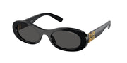 Miu Miu MU 06ZS Black Sunglasses