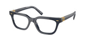 Miu Miu MU 07XV Blue Crystal Eyeglasses