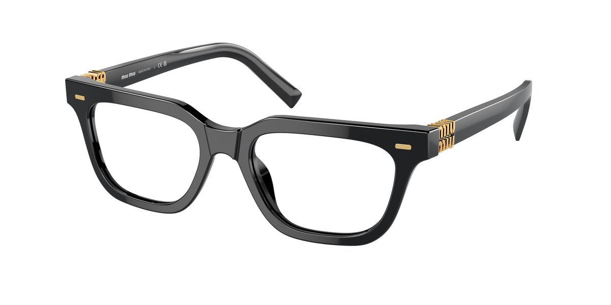 Miu Miu MU 07XV Black Eyeglasses