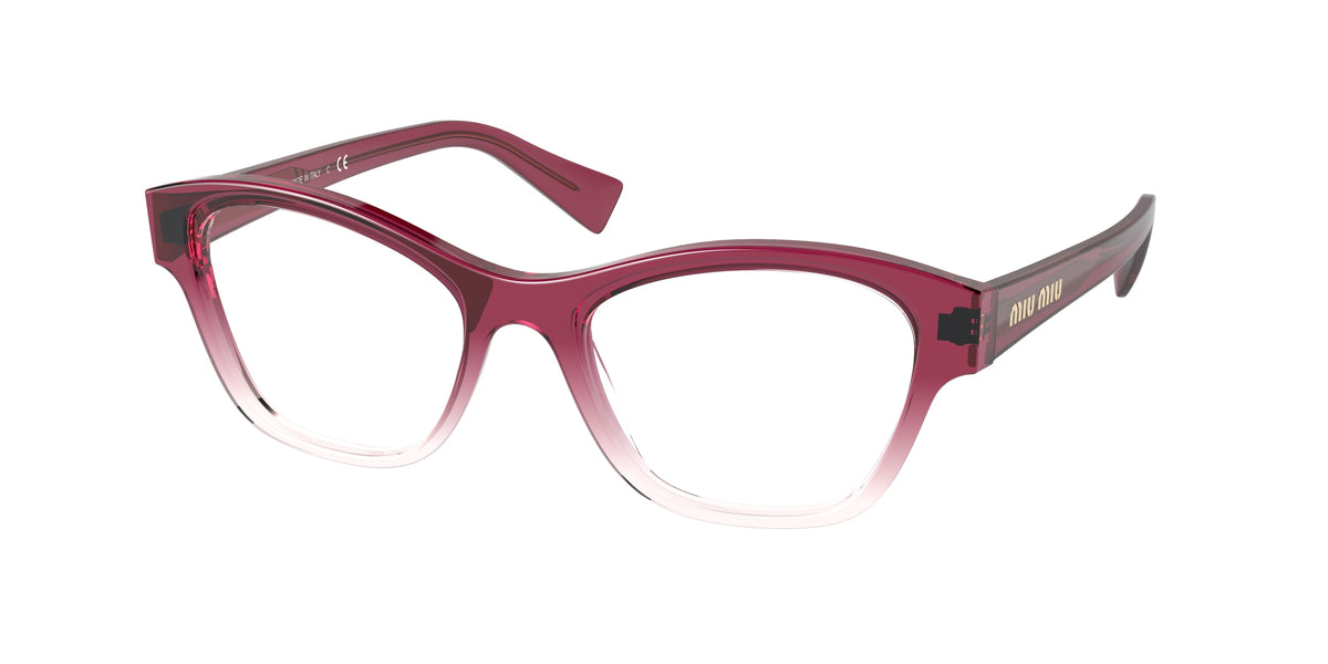 Miu Miu MU 08TV Gradient Bordeaux Eyeglasses
