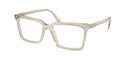 Miu Miu MU 08XVF Hemp Transparent Eyeglasses