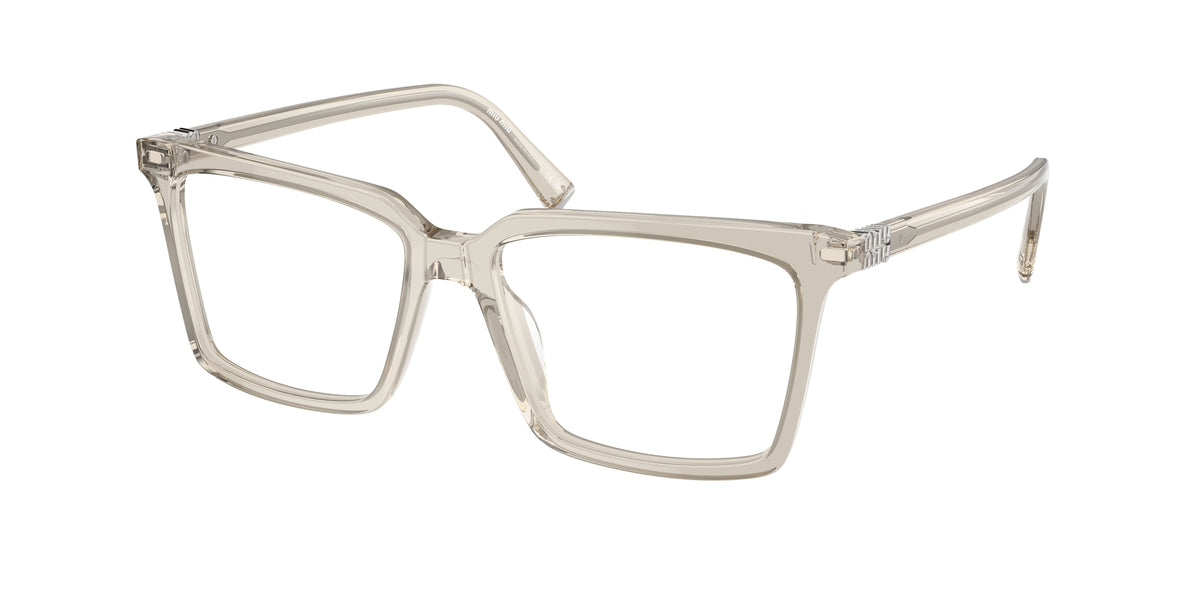 Miu Miu MU 08XVF Hemp Transparent Eyeglasses
