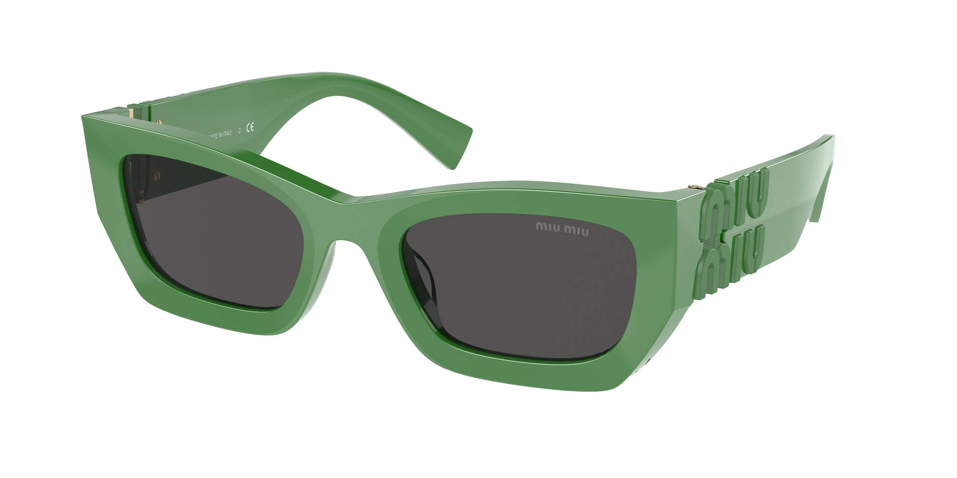Miu Miu MU 09WS Green Sunglasses