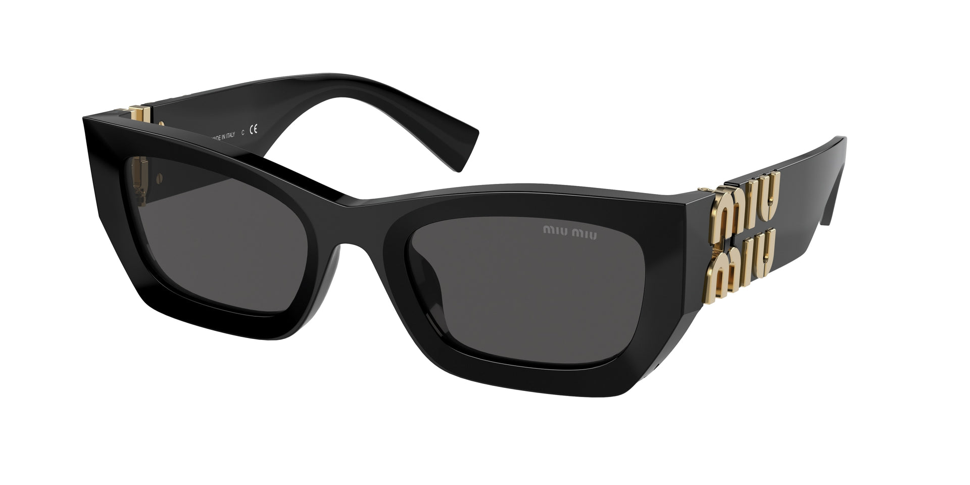 Miu Miu MU 09WS Black Sunglasses