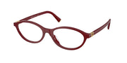 Miu Miu MU 09XVF Opal Burgundy Eyeglasses