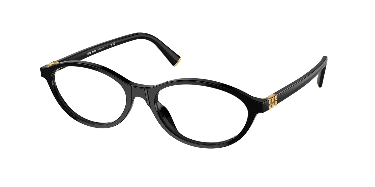 Miu Miu MU 09XV Black Eyeglasses