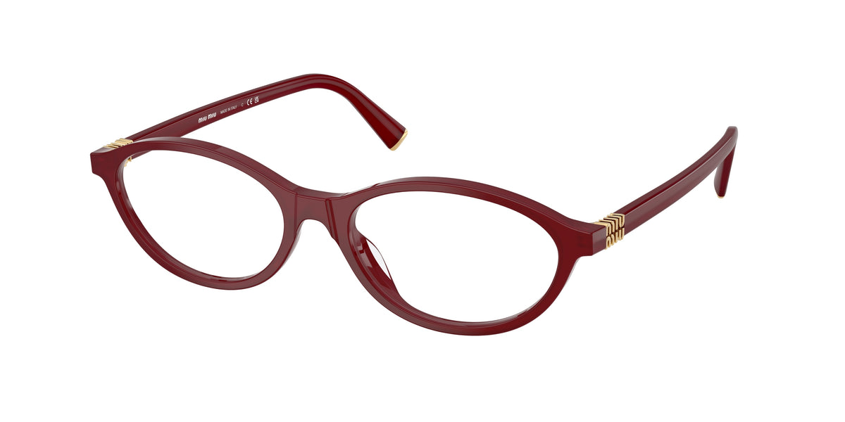 Miu Miu MU 09XV Opal Burgundy Eyeglasses