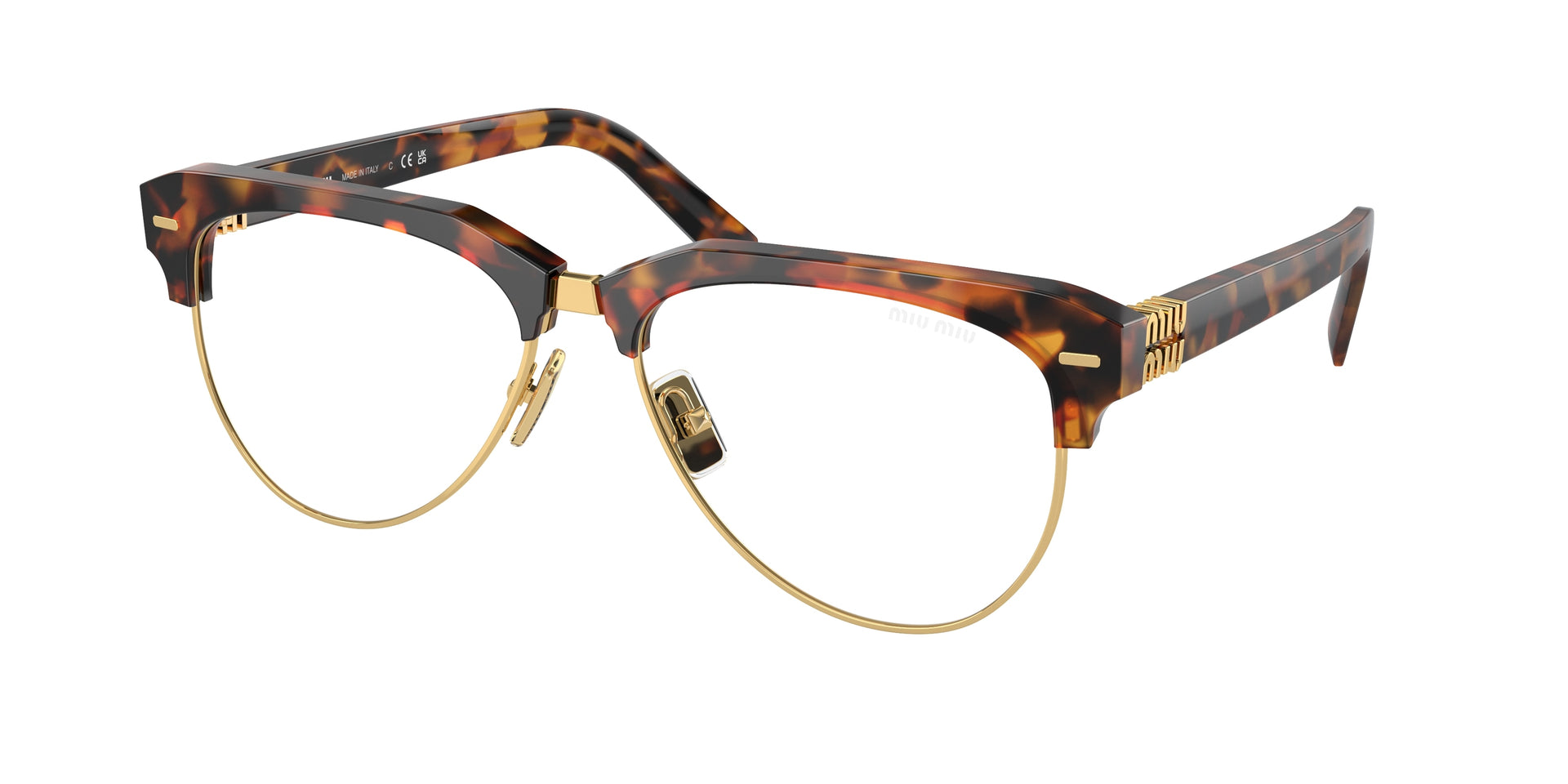 Miu Miu MU 09ZS Cork Trotoise Sunglasses
