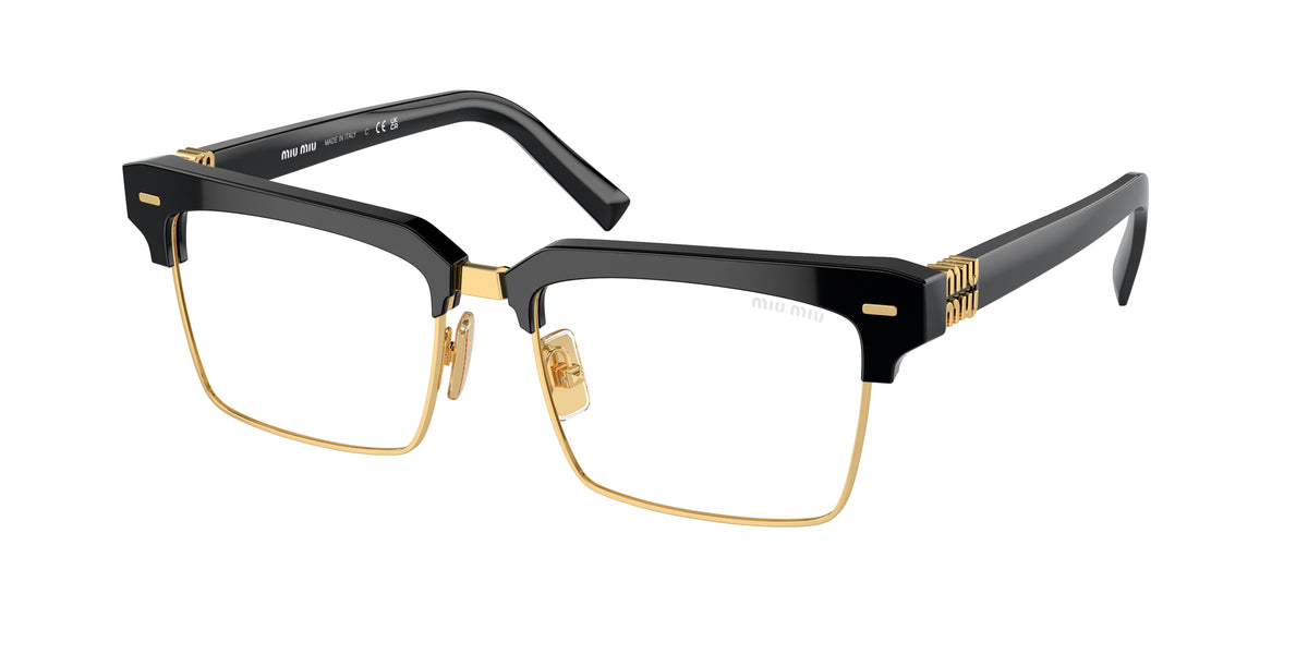 Miu Miu MU 10ZS Black Sunglasses
