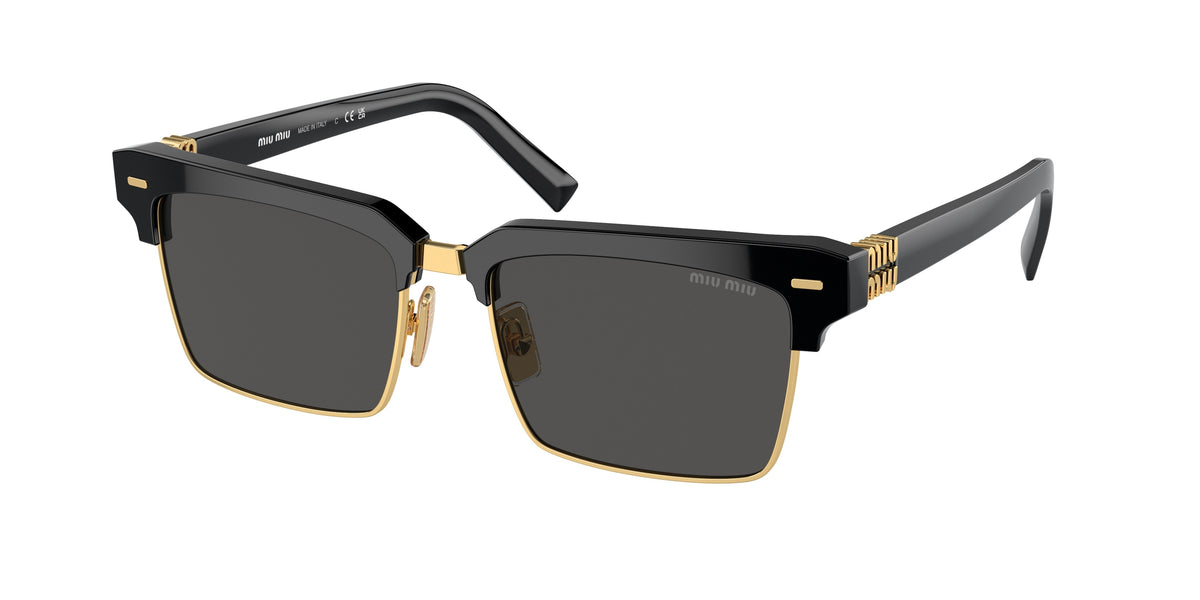 Miu Miu MU 10ZS Black Sunglasses
