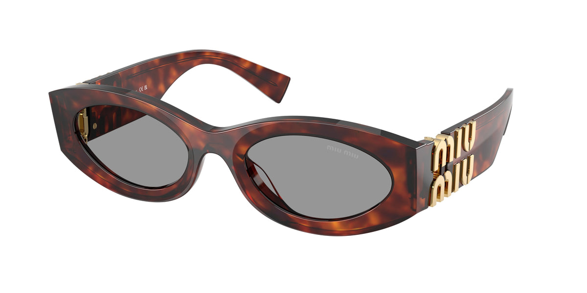 Miu Miu MU 11WS Mahogany Havana Sunglasses