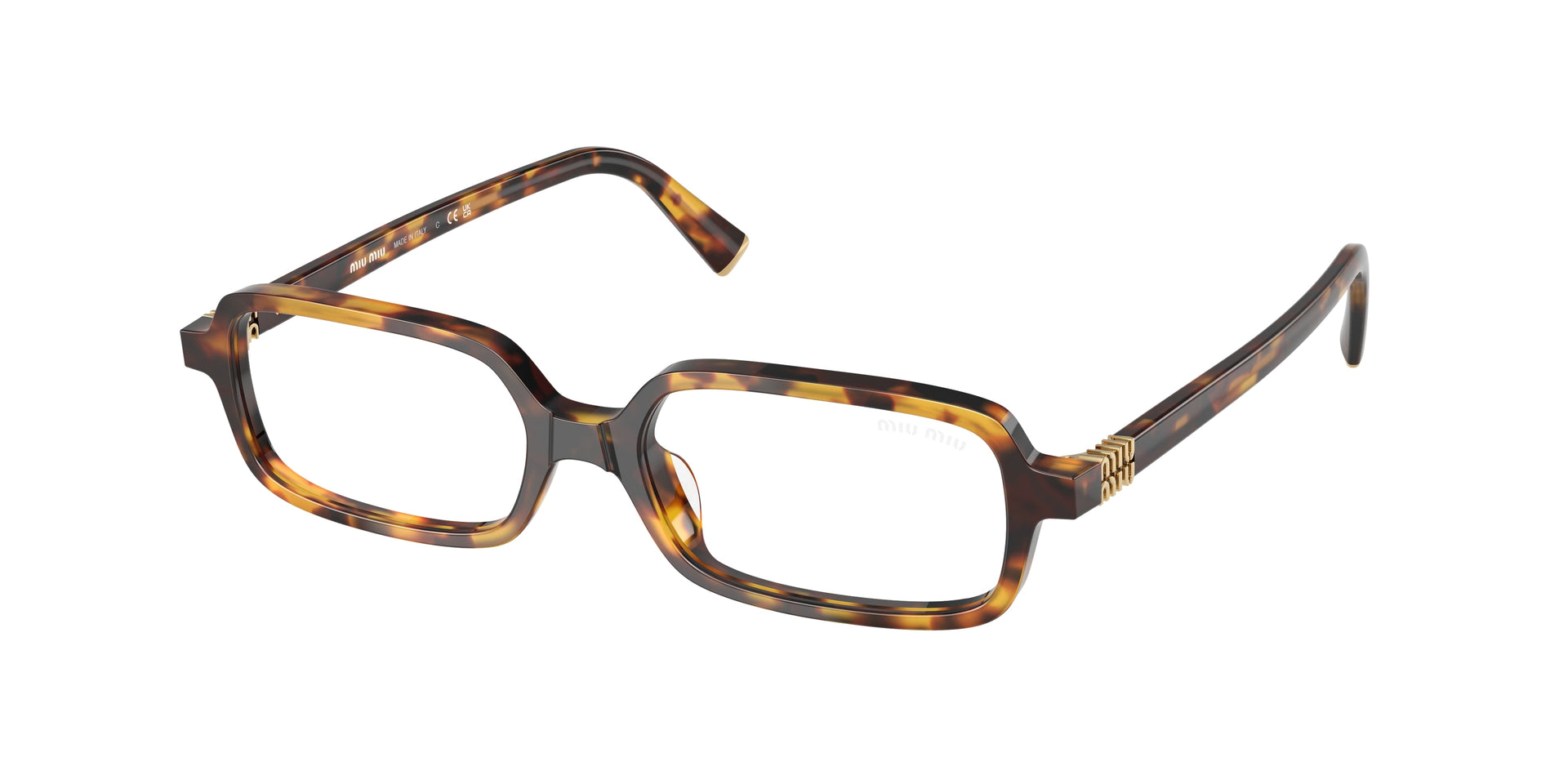 Miu Miu MU 11ZSF Havana Honey Sunglasses