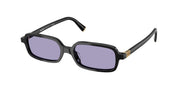Miu Miu MU 11ZSF Black Sunglasses
