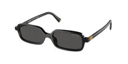 Miu Miu MU 11ZSF Black Sunglasses