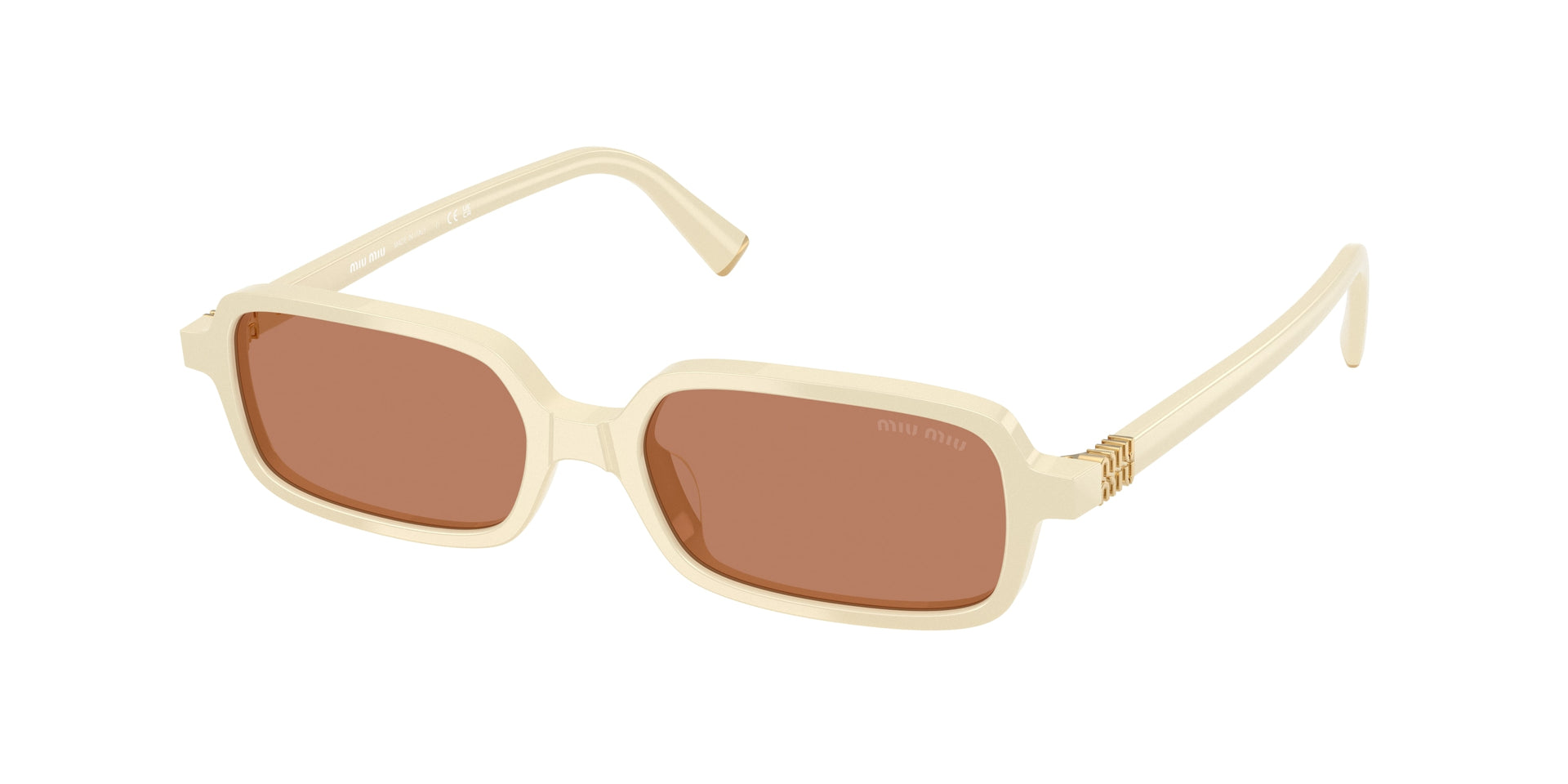 Miu Miu MU 11ZSF Milk Sunglasses