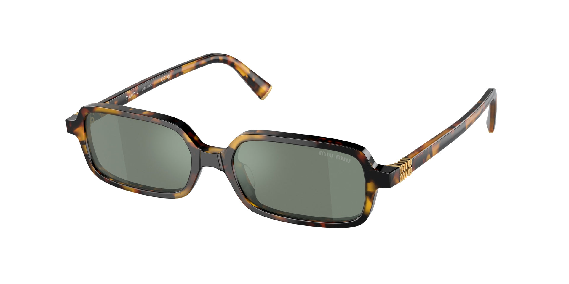 Miu Miu MU 11ZSF Honey Havana Sunglasses