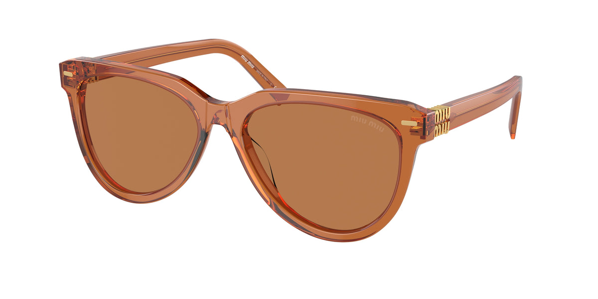Miu Miu MU 12ZS Caramel Sunglasses