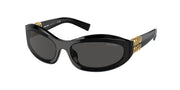 Miu Miu MU 14ZSF Black Sunglasses
