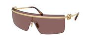 Miu Miu MU 50ZS Pale Gold Sunglasses