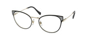 Miu Miu MU 52TV Black Eyeglasses
