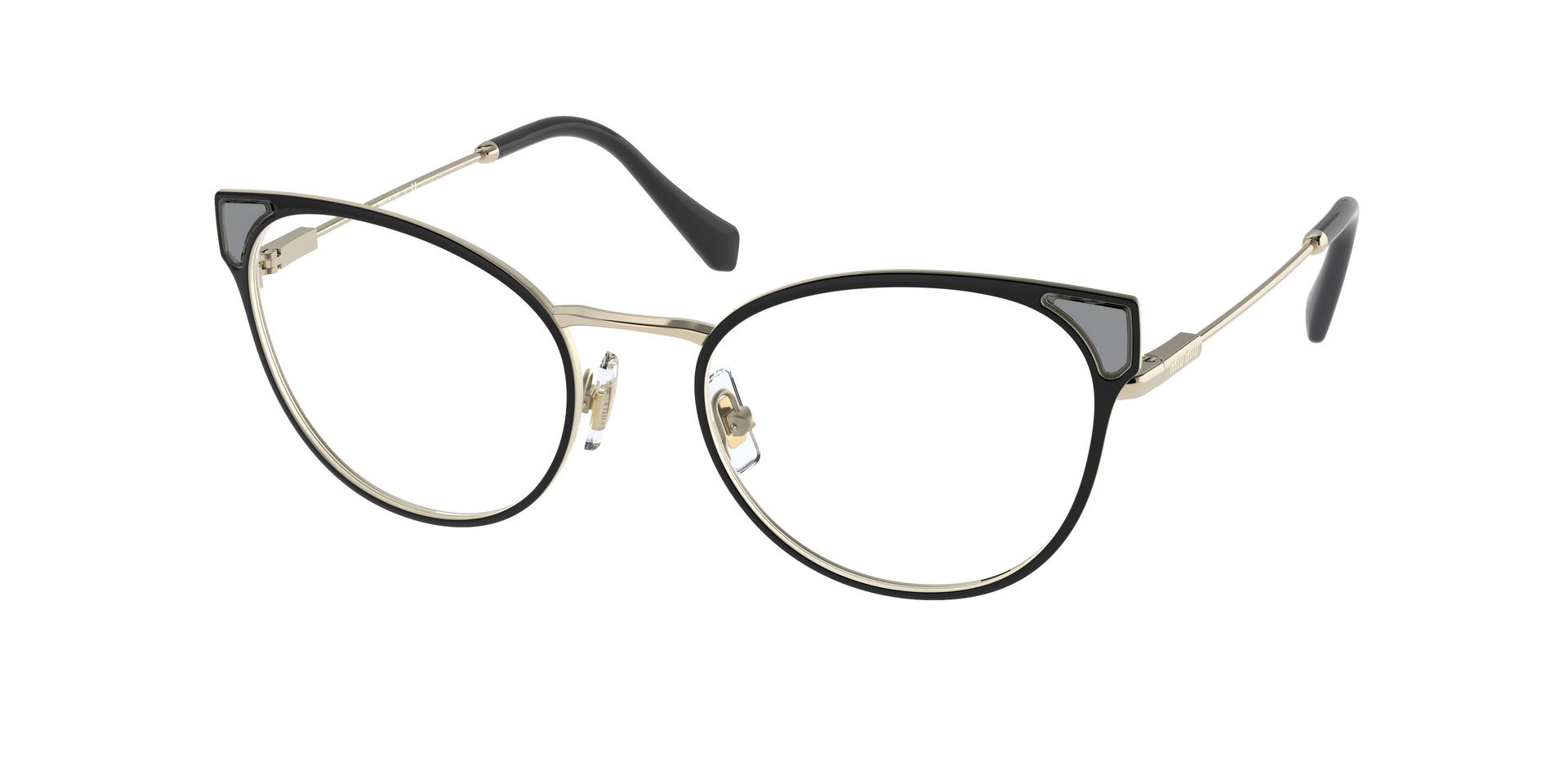 Miu Miu MU 52TV Black Eyeglasses