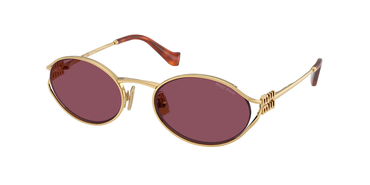 Miu Miu MU 52YS Gold Sunglasses