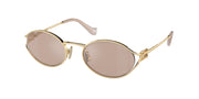 Miu Miu MU 52YS Pale Gold Sunglasses