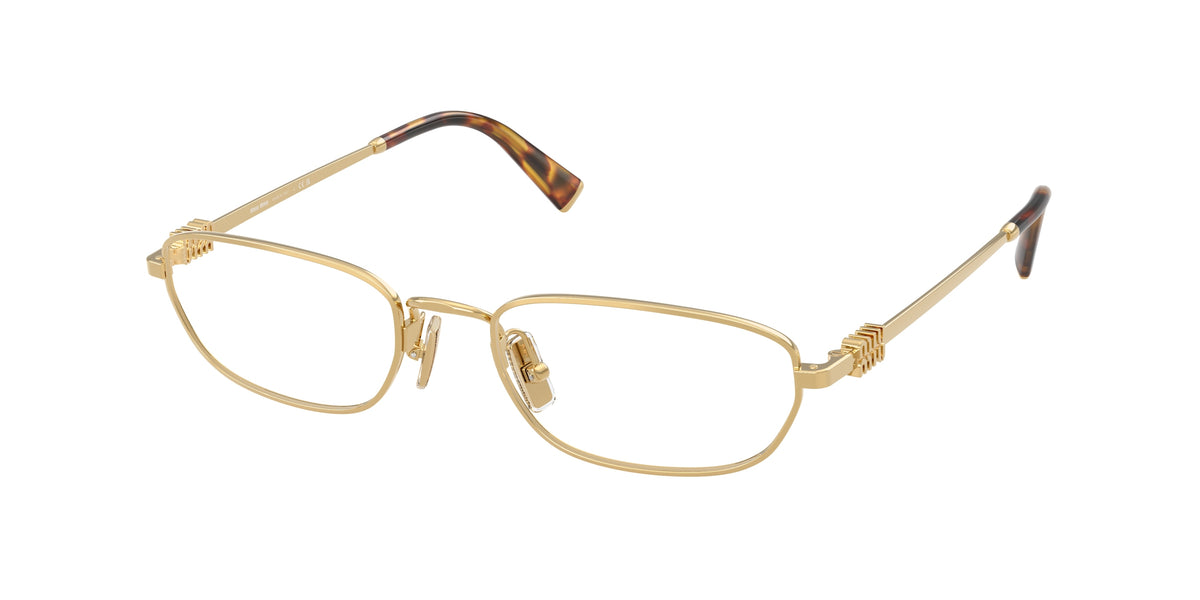 Miu Miu MU 52ZV Gold Eyeglasses
