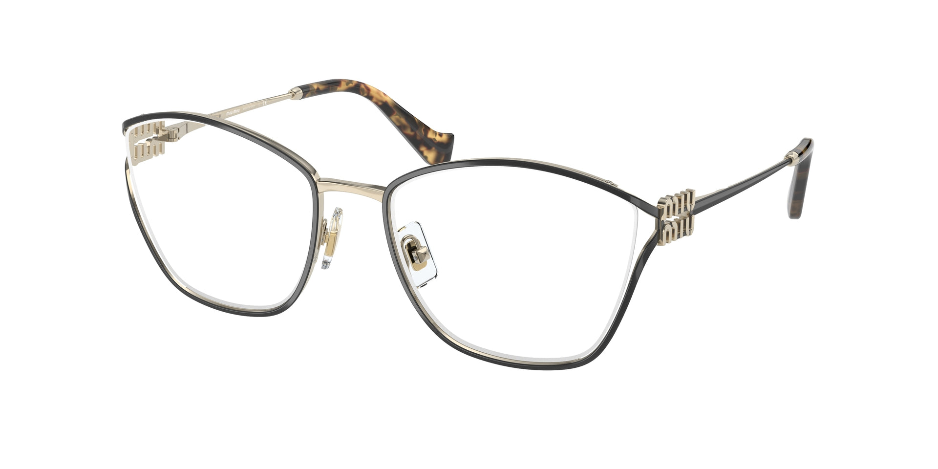 Miu Miu MU 53UV Black Eyeglasses