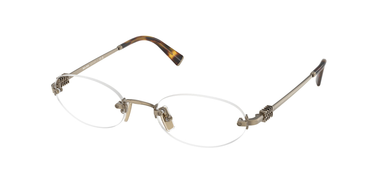 Miu Miu MU 53WV Old Gold Eyeglasses