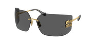 Miu Miu MU 54YS Gold Sunglasses