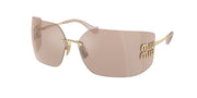 Miu Miu MU 54YS Pale Gold Sunglasses