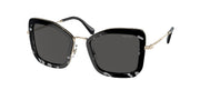 Miu Miu MU 55VS Havana Black White Sunglasses